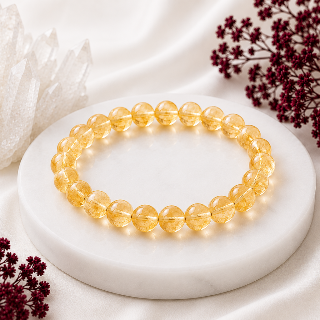 Citrine Bracelet – Stone of Wealth, Positivity & Success