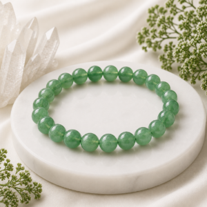 Green Aventurine Bracelet – Stone of Luck, Prosperity & Healing