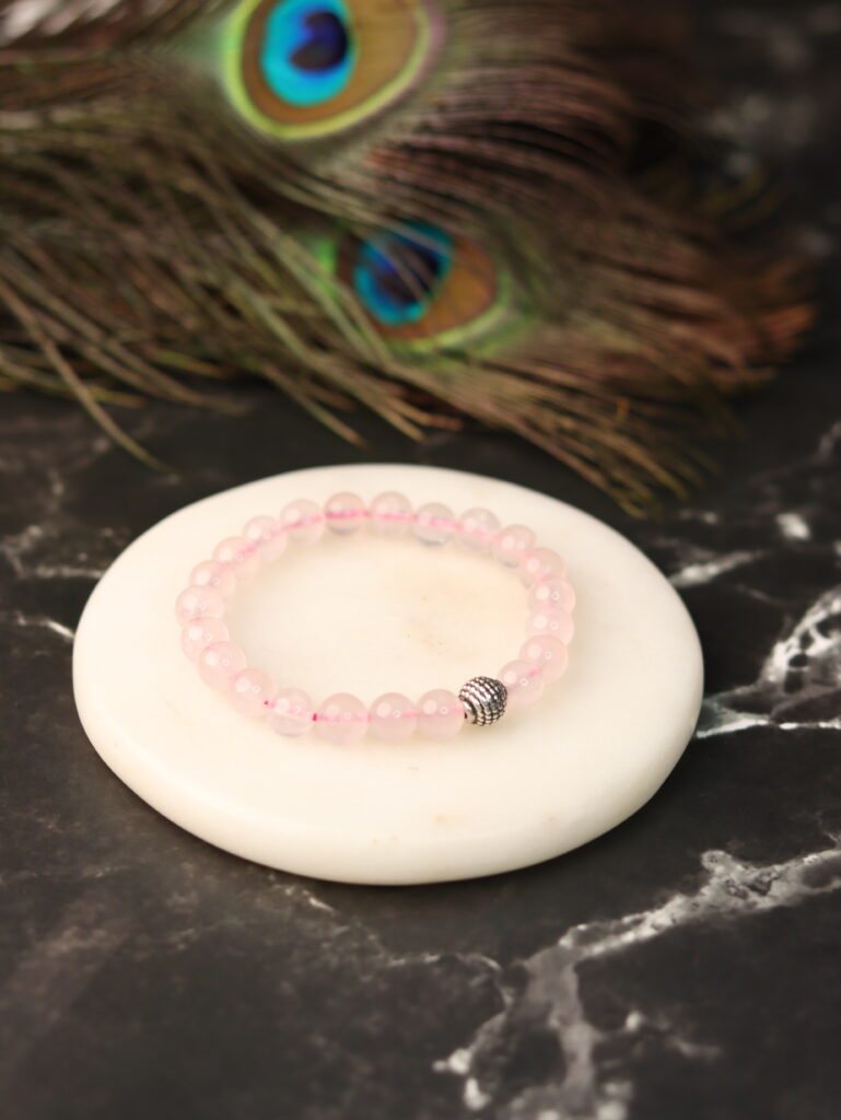 Rose Quartz Bracelet for Women and Men