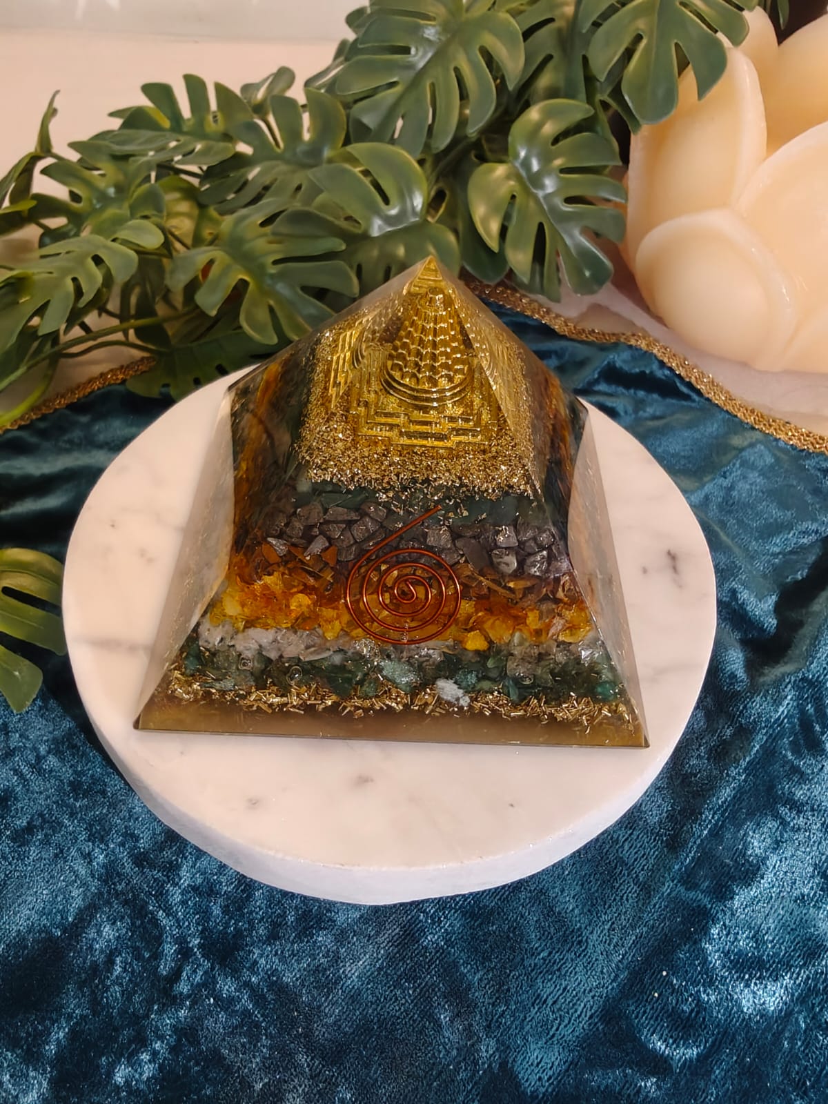 Seven Chakra Piramid - Spiritual healing tool - Image 2