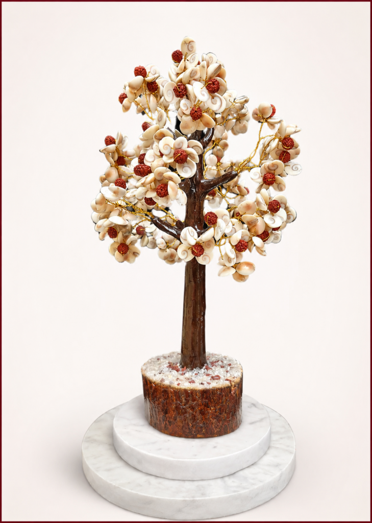Gomti Chakra Tree – Symbol of Wealth, Protection & Divine Energy