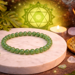 Green Aventurine Bracelet – Stone of Luck, Prosperity & Healing