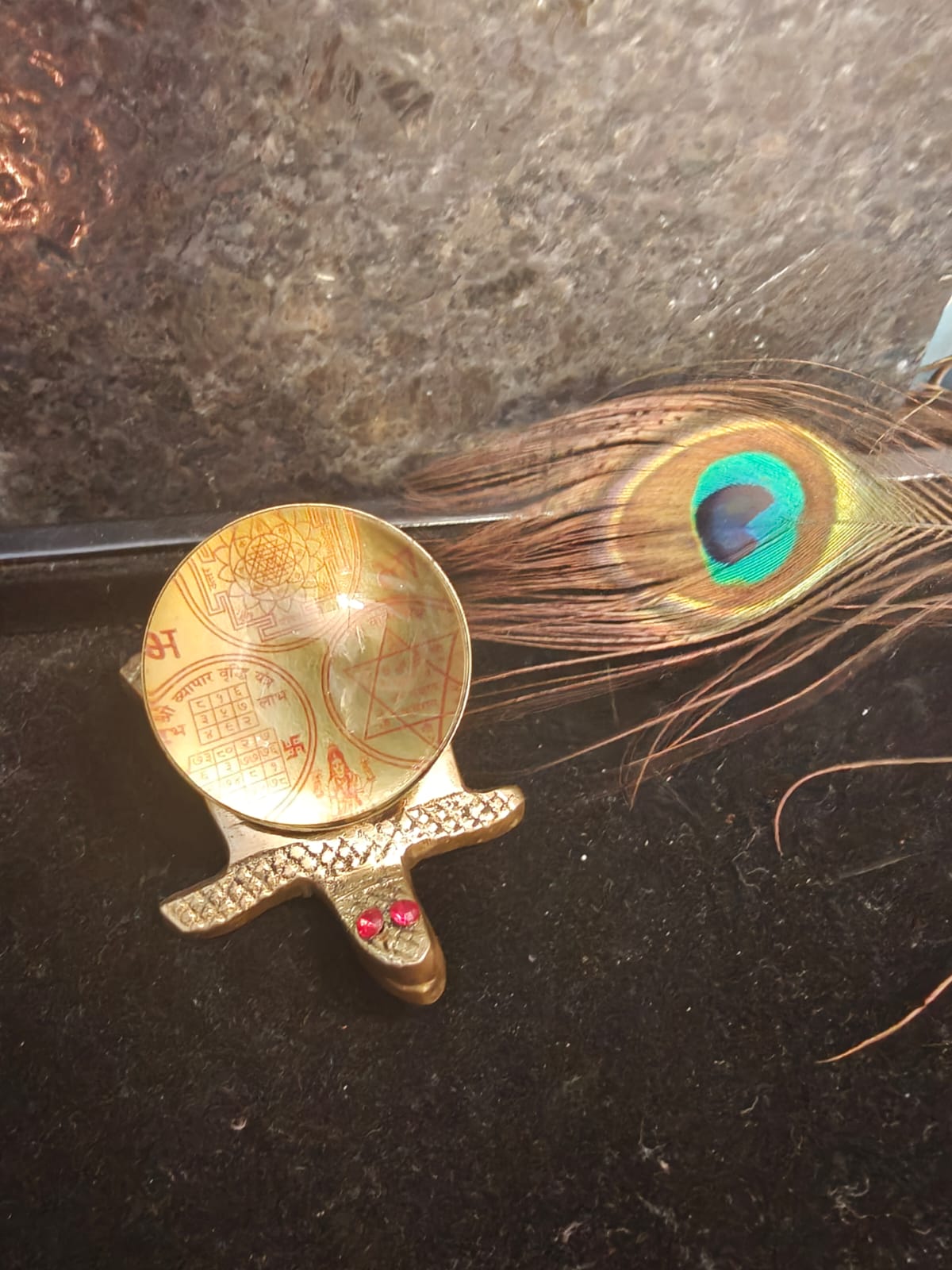 Crystal Ball on Tortoise Stand - Image 3
