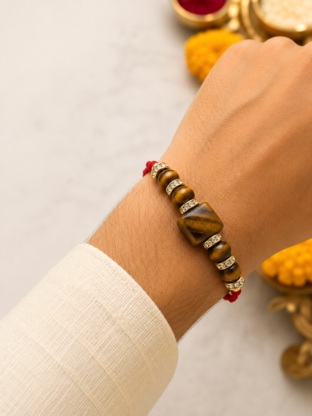 Tiger Eye Rakhi