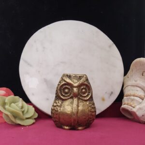 Brass Laxmi Owl