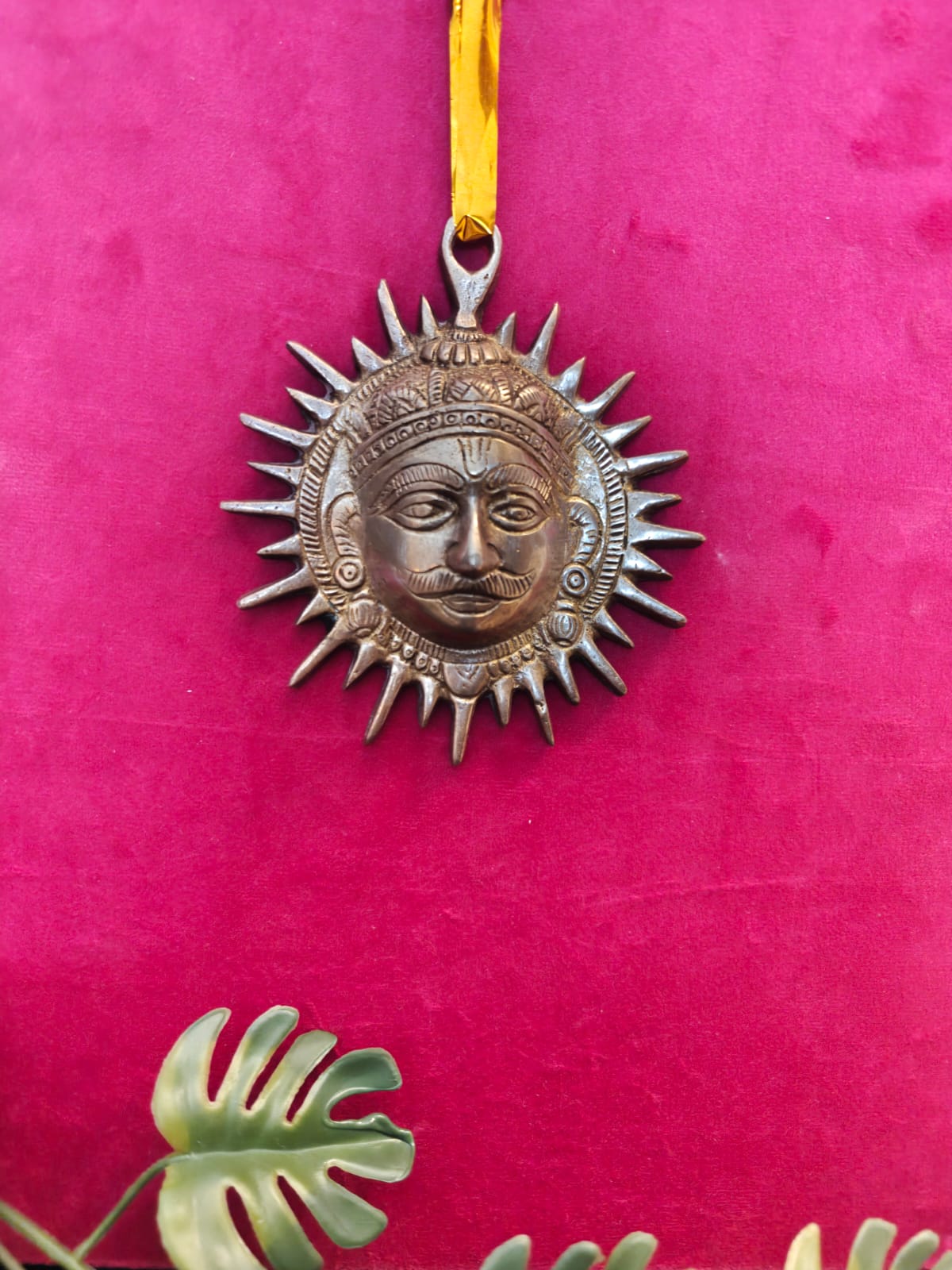 Brass Sun Face - Image 2